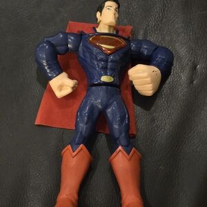 Superman Action Figure with Red and Blue Suit